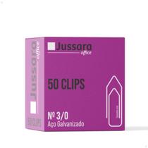Clips Galvanizado Para Papel 3/0 CX C/50 Jussara