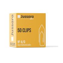 Clips Galvanizado Para Papel Médio 4/0 CX C/50 Jussara