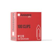 Clips Galvanizado Para Papel Pequeno 2/0 CX C/100 Jussara