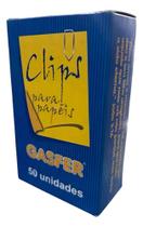 Clips Gasfer 6/0 - Cx com 50 unidades Prata Clips Gasfer 6/0 - Cx com 50 unidades Prata