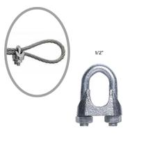 Clips Grampo para Cabo de Aço ½ Quality Fix