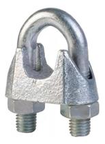 Clips Grampo Para Cabo De Aço 1/8 - 50 Unidades Clips Grampo Para Cabo De Aço 1/8 - 50 Unidades