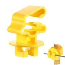 Clips Isoladores para Poste T Yukibefo 200 Peças Padrão Clips Isoladores para Poste T Yukibefo 200 Peças Padrão