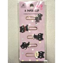 Clips MDF Decorado Kawaii Kit 5 Clipes Fofos Decorados