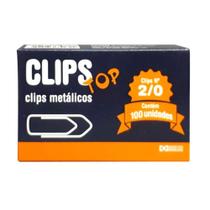 CLIPS METÁLICOS CLIPS TOP Nº 2/0 100 UN