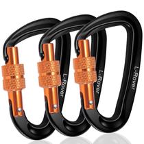 Clips Mosquetón L-Rover de Alta Resistencia 12kN (2697 lbs) x3