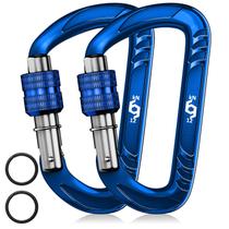 Clips Mosquetón Rhino Produxs 12kN (1225 kg) de Alta Resistencia