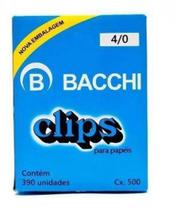 CLIPS n.4/0 - Aço Galvanizado Bacchi cx 500grs