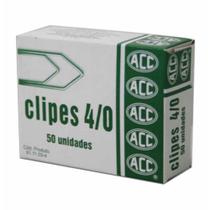 Clips n.4/0 galvanizado caixa com 50un / 10cx / acc