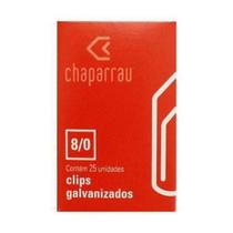 Clips N8 Galvanizados Caixa Com 25 Unid - Chaparrau