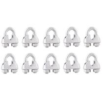 CLIPS P/CABO AÇO 12,70mm = 1/2" - KIT C/10un
