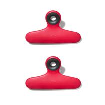 Clips para bolsas OXO Good Grips paquete de 2 con agarre antideslizante Clips para bolsas OXO Good Grips paquete de 2 con agarre antideslizante
