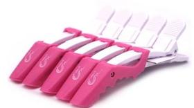 Clips Para Cabelos Crocodilo emborrachado com 5 Unidades Clips Para Cabelos Crocodilo emborrachado com 5 Unidades