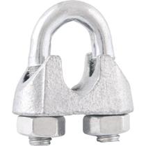 Clips Para Cabo De Aço 1/2" - 12,70 Mm Galvanizado - Cartela Com 2 Peças - Vonder