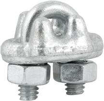 Clips para Cabo de Aço 1/8'' com 30 Vonder