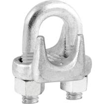 Clips para cabo de aço 1" pesado galvanizado - Vonder Plus Clips para cabo de aço 1" pesado galvanizado - Vonder Plus