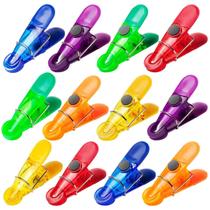 Clips para Saco de Batata Ninth Five - Pacote com 12 Unidades - Vedação para Geladeira Clips para Saco de Batata Ninth Five - Pacote com 12 Unidades - Vedação para Geladeira