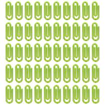 Clips Pequenos Coloridos Amarelo Neon 25mm Segura Papel Com 300 Unidades