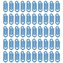 Clips Pequenos Coloridos Azul 25mm Segura Papel Com 100 Unidades