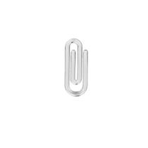 Clips Pequenos Transparente 25mm Segura Papel Com 100 Unidades