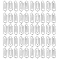 Clips Pequenos Transparente 25mm Segura Papel Com 500 Unidades