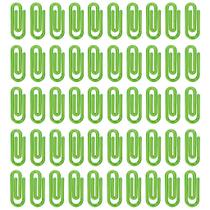 Clips Pequenos Verde Neon 25mm Segura Papel Com 1000 Unidades