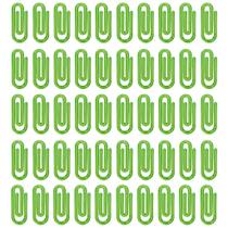 Clips Pequenos Verde Neon 25mm Segura Papel Com 1000 Unidades