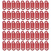 Clips Pequenos Vermelho 25mm Segura Papel Com 1000 Unidades