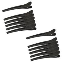 Clips Plástico Especial Carbono Antiestático Suporta 180º Graus Kit C/2 Pacotes 12 Unidades Clips Plástico Especial Carbono Antiestático Suporta 180º Graus Kit C/2 Pacotes 12 Unidades