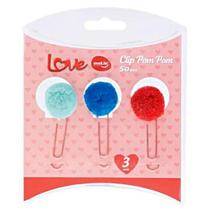 Clips Pom Pom 3 Unidades 50mm - Molin