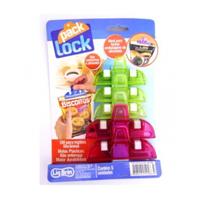 Clips / Pregador Veda Embalagem Pack Lock 5 Pçs - 0839