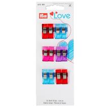 Clips Prendedor para Patchwork Prym Love Pequeno 2,6cm - 12 Unidades