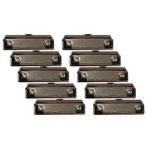 Clips / Presilha para Pranchetas - Porta Bloco - Prata 100mm (10 un) Clips / Presilha para Pranchetas - Porta Bloco - Prata 100mm (10 un)