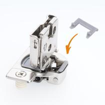 Clips Restritores para Armário DecoBasics, pacote com 60, ângulo de 86 Clips Restritores para Armário DecoBasics, pacote com 60, ângulo de 86