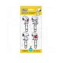 Clips Snoopy Blister C/4 Clips Snoopy Blister C/4
