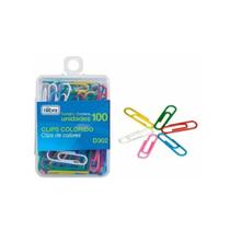 Clips Tilibra 2/0 Colorido D302 CX100 25845198