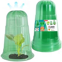 Cloches de Jardim Fshow 25 cm x 19 cm Verdes, Kit com 10 Unidades Cloches de Jardim Fshow 25 cm x 19 cm Verdes, Kit com 10 Unidades