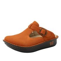 Clog Alegria Classic Orange You Glad em couro de camurça para mulher Clog Alegria Classic Orange You Glad em couro de camurça para mulher