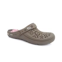 Clog boa onda feminino nellie 1317-144 travel - capuccino