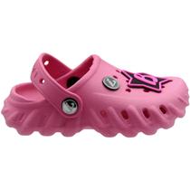 Clog Confortável Infantil Yvate Largo Enfeites Removíveis Menina Clog Confortável Infantil Yvate Largo Enfeites Removíveis Menina