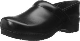 Clog Dansko Professional Black Cabrio Leather Masculino 49-50EU