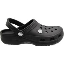 Clog Feminina Largo Yvate Tradicional Furos Confortável Macia
