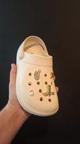 Clog Moleca Branco Off Ref: 5832.314 Tamanho:35 Clog Moleca Branco Off Ref: 5832.314 Tamanho:35