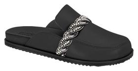 Clog Mule Moleca Feminino Flatform Papete Slide Strass Moda Clog Mule Moleca Feminino Flatform Papete Slide Strass Moda