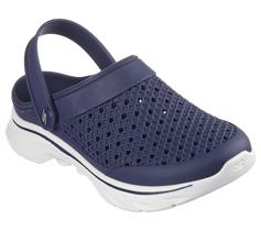 Clog Skechers FOAMIES GO Walk 7-Joyous para mulheres azul/branco