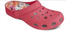 Clogs fantasy goiaba boa onda