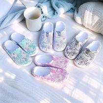 Clogs Femininos Com Estampa De Estrelas E Lua, Sapatos Casuais Românticos Galáxia Clogs Femininos Com Estampa De Estrelas E Lua, Sapatos Casuais Românticos Galáxia