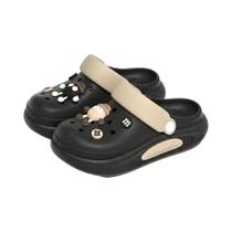 Clogs Femininos Leves De Verão Com Charms 3D Fofos, Sandálias De Jardim Em EVA Macio, Chinelos De