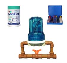 Clorador De Poço Leve mais 1 Kg De Cloro Aproveite D1R25CL20 Clorador De Poço Leve mais 1 Kg De Cloro Aproveite D1R25CL20