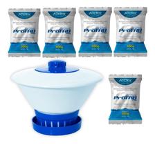 Clorador Flutuante Brustec + 05 Pastilhas De Cloro Atcllor Clorador Flutuante Brustec + 05 Pastilhas De Cloro Atcllor